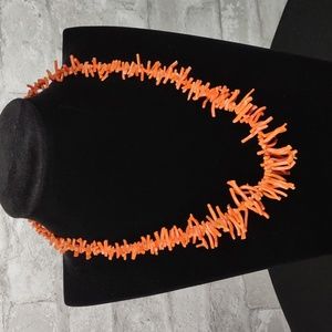 Vintage Natural Branch Coral Necklace